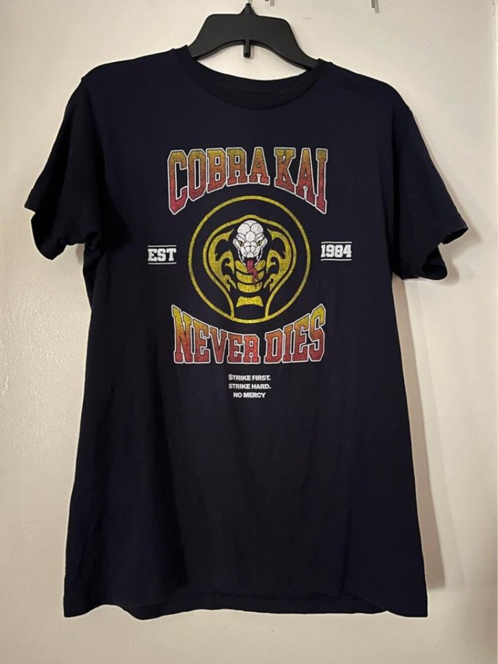 Cobra Kai Graphic Tee, Like New!